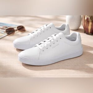 Cole Haan Grand Crosscourt White Leather Sneakers Women’s Size 9 Like New